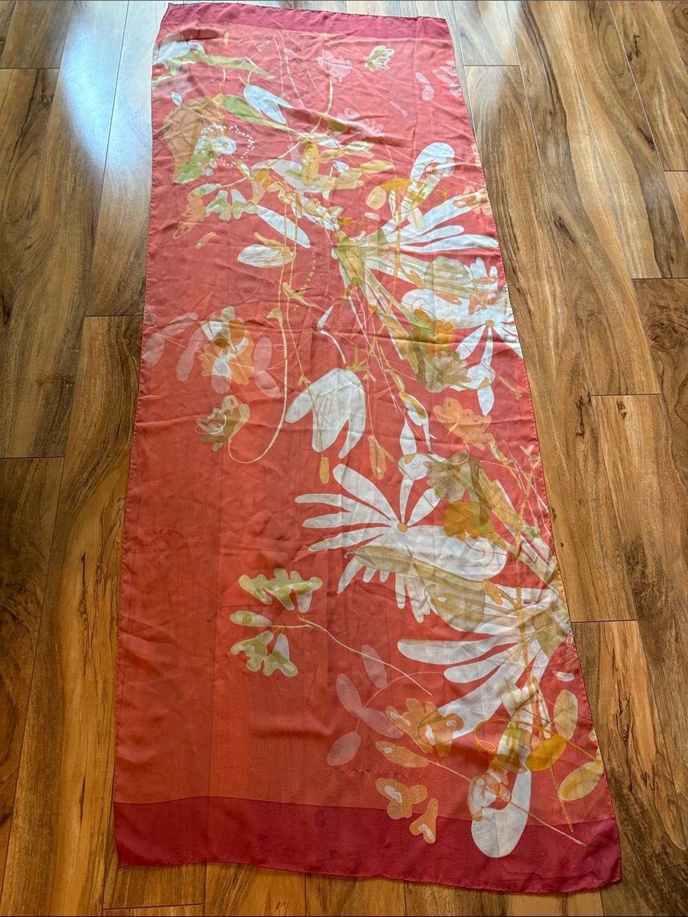 Salvatore Ferragamo oblong silk scarf